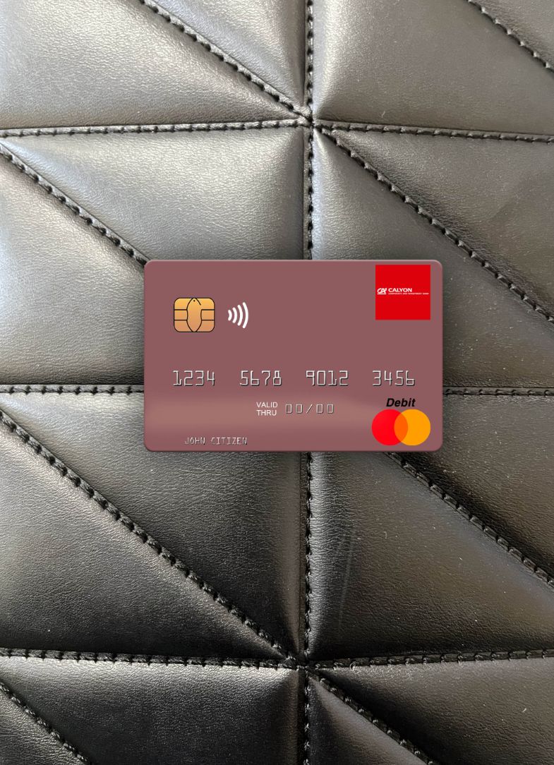 Download Thailand Calyon Bank mastercard photolook front Photoshop template